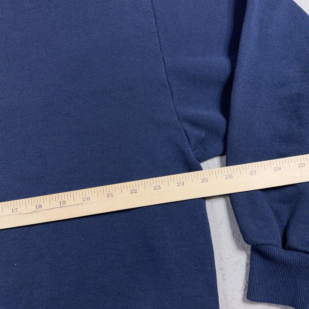 Vintage Sweatshirt Mens 2XL Blue No Problem Graphic Pullover 90s Funny USA